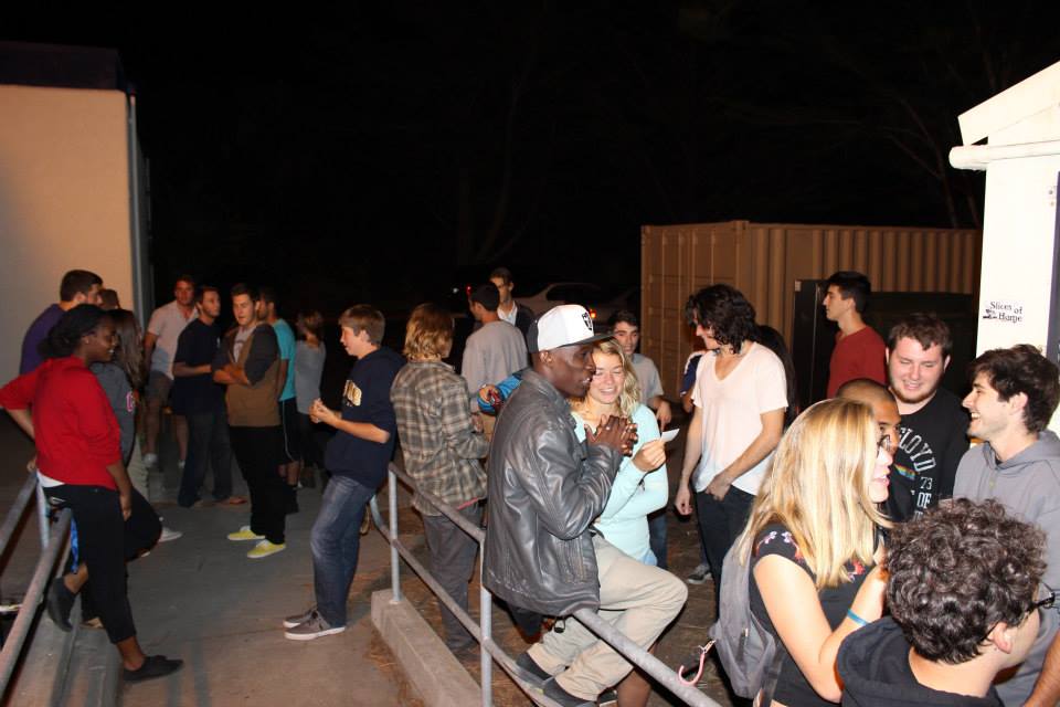 Outside Crowd